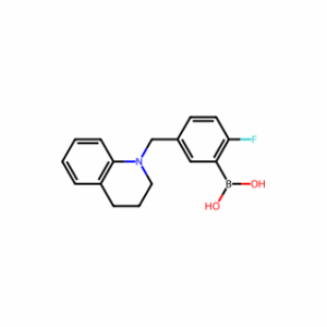 (5-((3,4-dihydroquinolin-1(2H)-yl)methyl)-2-fluorophenyl)boronic acid