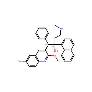 (1R,2S)-1-(6-bromo-2-methoxyquinolin-3-yl)-4-(methylamino)-2-(naphthalen-1-yl)-1-phenylbutan-2-ol