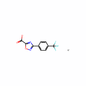 Potassium 3-(4-(trifluoromethyl)phenyl)-1,2,4-oxadiazole-5-carboxylate