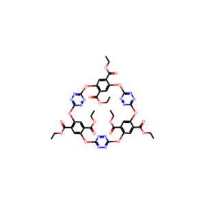 Hexester-O6-corona[3]arene[3]tetrazine, 95%
