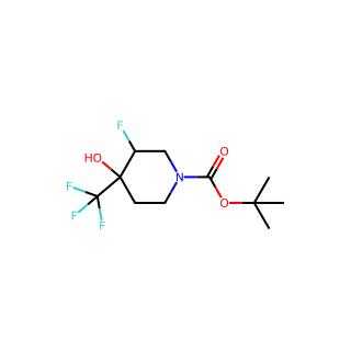 tert-Butyl 3-fluoro-4-hydroxy-4-(trifluoromethyl)piperidine-1-carboxylate