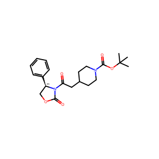(R)-tert-Butyl 4-(2-oxo-2-(2-oxo-4-phenyloxazolidin-3-yl)ethyl)piperidine-1-carboxylate
