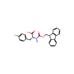 (S)-2-((((9H-Fluoren-9-yl)methoxy)carbonyl)(methyl)amino)-3-(4-chlorophenyl)propanoic acid