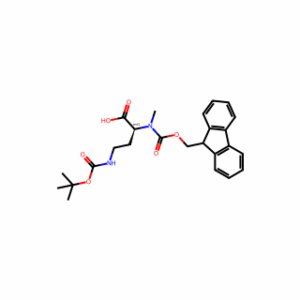 (2S)-4-[[(1,1-dimethylethoxy)carbonyl]amino]-2-[[(9H-fluoren-9-ylmethoxy)carbonyl]methylamino]butanoic acid