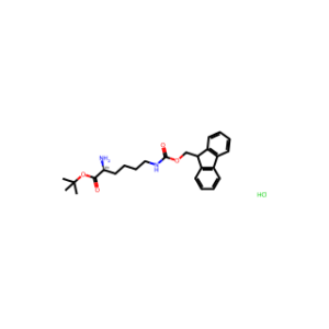 (S)-TERT-BUTYL 6-(((9H-FLUOREN-9-YL)METHOXY)CARBONYLAMINO)-2-AMINOHEXANOATE HYDROCHLORIDE