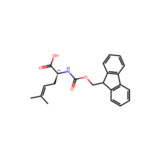 (S)-2-((((9H-Fluoren-9-yl)methoxy)carbonyl)amino)-5-methylhex-4-enoic acid