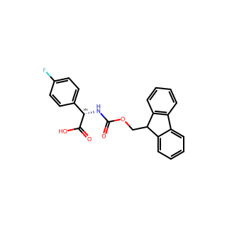 (S)-2-((((9H-FLuoren-9-yl)methoxy)carbonyl)amino)-2-(4-fluorophenyl)acetic acid