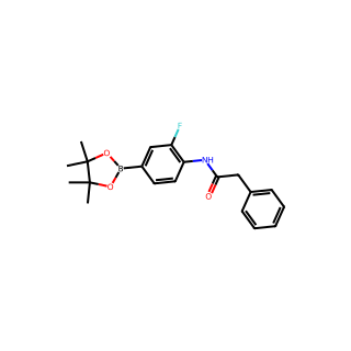 N-(2-fluoro-4-(4,4,5,5-tetramethyl-1,3,2-dioxaborolan-2-yl)phenyl)-2-phenylacetamide