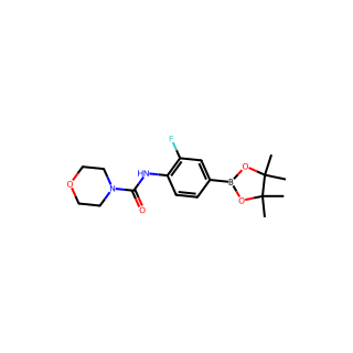 N-(2-fluoro-4-(4,4,5,5-tetramethyl-1,3,2-dioxaborolan-2-yl)phenyl)morpholine-4-carboxamide