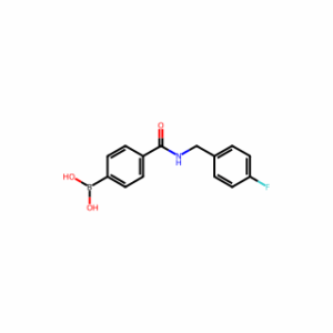 (4-((4-Fluorobenzyl)carbamoyl)phenyl)boronic acid