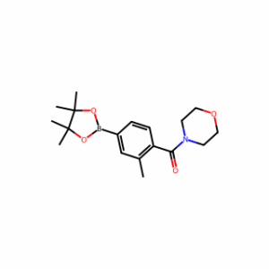 (2-Methyl-4-(4,4,5,5-tetramethyl-1,3,2-dioxaborolan-2-yl)phenyl)(morpholino)methanone