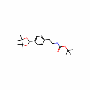 tert-Butyl 4-(4,4,5,5-tetramethyl-1,3,2-dioxaborolan-2-yl)phenethylcarbamate