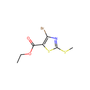 Ethyl 4-bromo-2-(methylsulfanyl)-1,3-thiazole-5-carboxylate