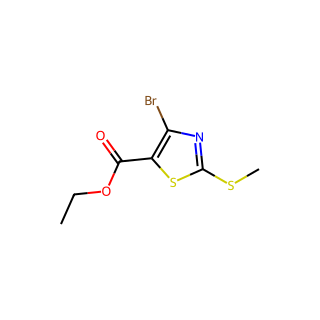 Ethyl 4-bromo-2-(methylsulfanyl)-1,3-thiazole-5-carboxylate