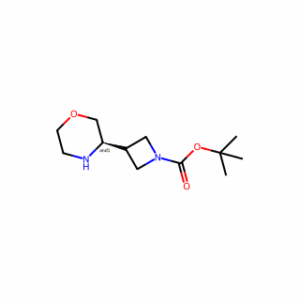 tert-butyl 3-(morpholin-3-yl)azetidine-1-carboxylate