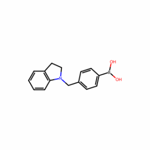 (4-(Indolin-1-ylmethyl)phenyl)boronic acid