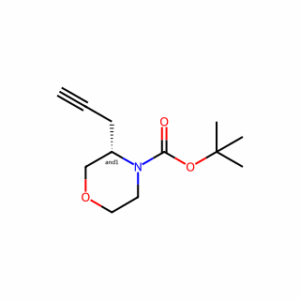 tert-butyl 3-(prop-2-yn-1-yl)morpholine-4-carboxylate