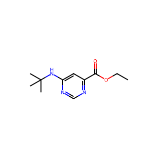 Ethyl 6-(tert-butylamino)pyrimidine-4-carboxylate