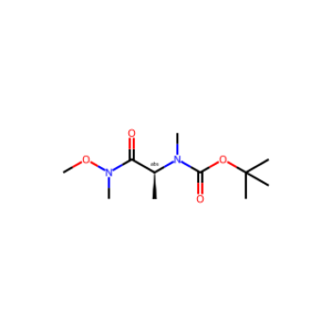 (S)-Tert-Butyl (1-(Methoxy(Methyl)Amino)-1-Oxopropan-2-Yl)(Methyl)Carbamate
