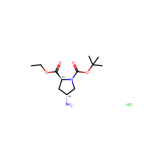 (2S,4R)-1-tert-Butyl 2-ethyl 4-aminopyrrolidine-1,2-dicarboxylate hydrochloride