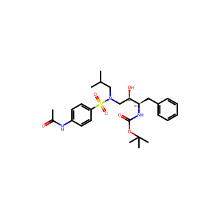 tert-Butyl ((2R,3R)-4-(4-acetamido-N-isobutylphenylsulfonamido)-3-hydroxy-1-phenylbutan-2-yl)carbamate
