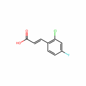 (E)-3-(2-Chloro-4-fluorophenyl)acrylic acid