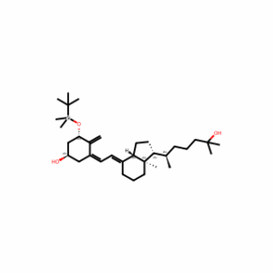 (1R,3S,Z)-3-(tert-butyldimethylsilyloxy)-5-((E)-2-((1R,3aS,7aR)-1-((R)-6-hydroxy-6-methylheptan-2-yl)-7a-methyldihydro-1H-inden-4(2H,5H,6H,7H,7aH)-ylidene)ethylidene)-4-methylenecyclohexanol