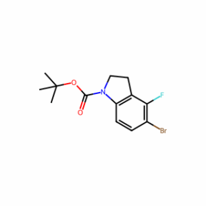 tert-Butyl 5-bromo-4-fluoroindoline-1-carboxylate