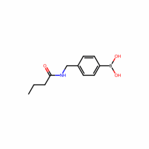 (4-(butyramidomethyl)phenyl)boronic acid