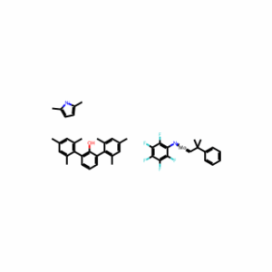 (2,5-Dimethyl-1H-pyrrol-1-yl)(2,2″,4,4″,6,6″-hexamethyl[1,1′:3′,1″-terphenyl]-2′-olato)(2-methyl-2-phenylpropylidene)[2,3,4,5,6-pentafluorobenzenaminato(2-)-κN] ,(T-4) molybdenum(VI)