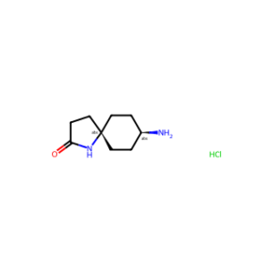 trans-8-amino-1-azaspiro[4.5]decan-2-one hydrochloride
