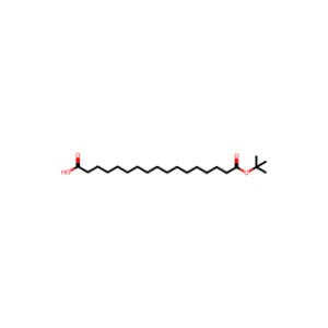 Heptadecanedioic acid, mono(1,1-dimethylethyl) ester (9CI)