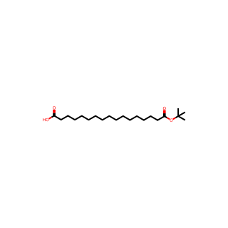 Heptadecanedioic acid, mono(1,1-dimethylethyl) ester (9CI)