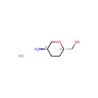 ((2S,5R)-5-Aminotetrahydro-2H-pyran-2-yl)methanol hydrochloride
