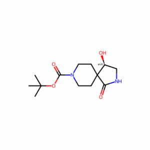 tert-butyl 4-hydroxy-1-oxo-2,8-diazaspiro[4.5]decane-8-carboxylate