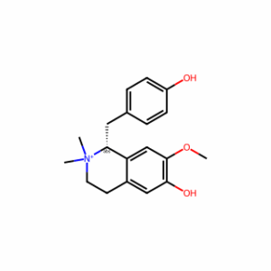 (1R)-1,2,3,4-Tetrahydro-6-hydroxy-1-[(4-hydroxyphenyl)methyl]-7-methoxy-2,2-dimethylisoquinolinium