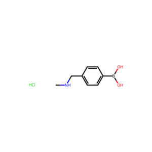 (4-((Methylamino)methyl)phenyl)boronic acid hydrochloride