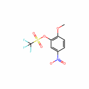 Trifluoromethanesulfonic acid 2-methoxy-5-nitrophenyl ester
