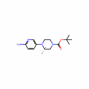 tert-Butyl (S)-4-(6-aminopyridin-3-yl)-3-methylpiperazine-1-carboxylate