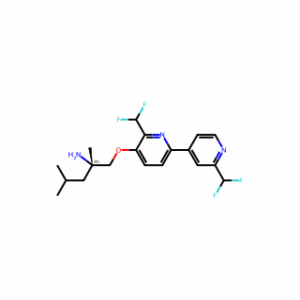 (2S)-1-[[2′,6-Bis(difluoromethyl)[2,4′-bipyridin]-5-yl]oxy]-2,4-dimethyl-2-pentanamine
