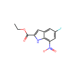 Ethyl 5-fluoro-7-nitro-1H-indole-2-carboxylate
