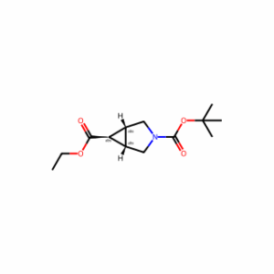 (1R,5S,6R)-3-tert-butyl 6-ethyl 3-azabicyclo[3.1.0]hexane-3,6-dicarboxylate