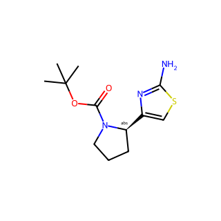 tert-Butyl (r)-2-(2-aminothiazol-4-yl)pyrrolidine-1-carboxylate
