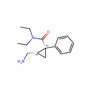 (1R,2S)-2-(aminomethyl)-N,N-diethyl-1-phenylcyclopropane-1-carboxamide