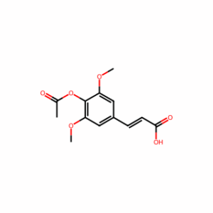 (2E)-3-[4-(Acetyloxy)-3,5-dimethoxyphenyl]-2-propenoic acid