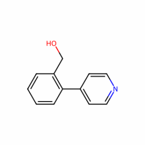 (2-(pyridin-4-yl)phenyl)methanol