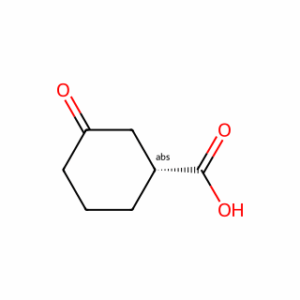 (1R)-3-Oxocyclohexanecarboxylic acid