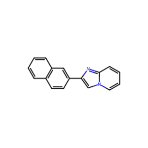 Imidazo[1,2-a]pyridine, 2-(2-naphthalenyl)-
