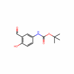 tert-butyl (3-formyl-4-hydroxyphenyl)carbamate