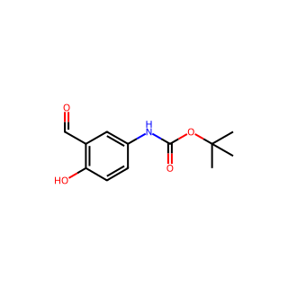 tert-butyl (3-formyl-4-hydroxyphenyl)carbamate